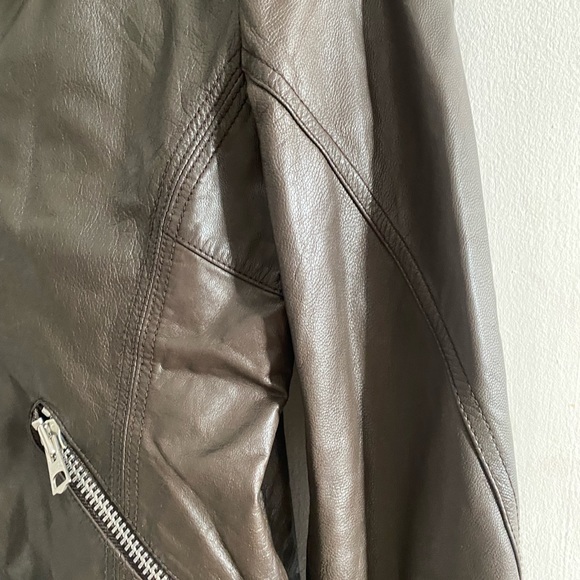 NANO UNIVERSE LEATHER JACKET - Picture 9 of 12